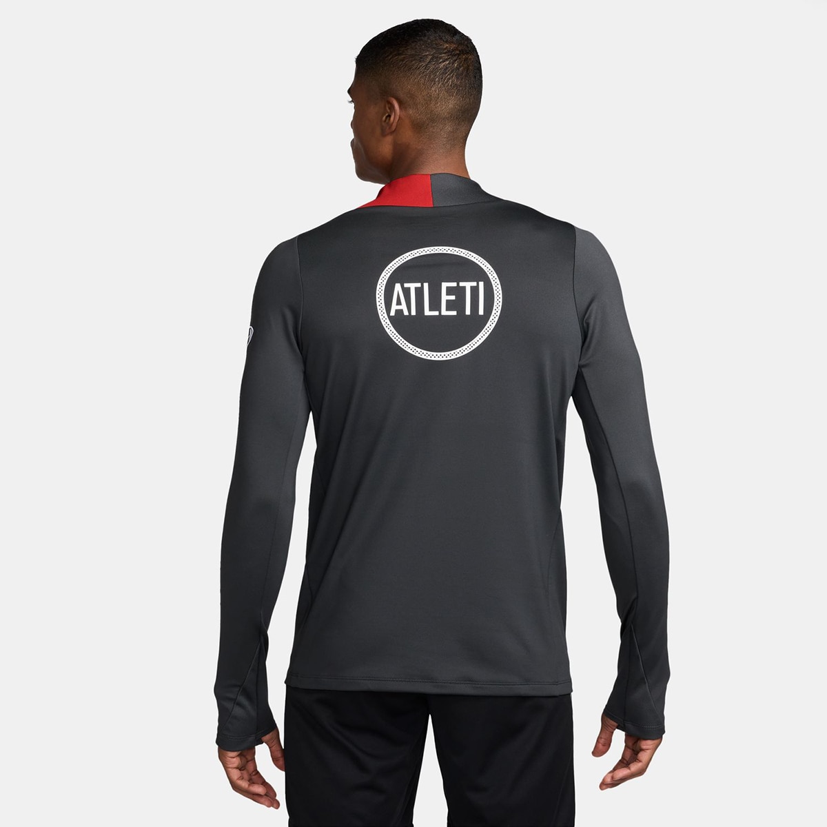 T-shirt de Homem Atlético de Madrid 2025-2026 Strike Drill Top Cinzento-2