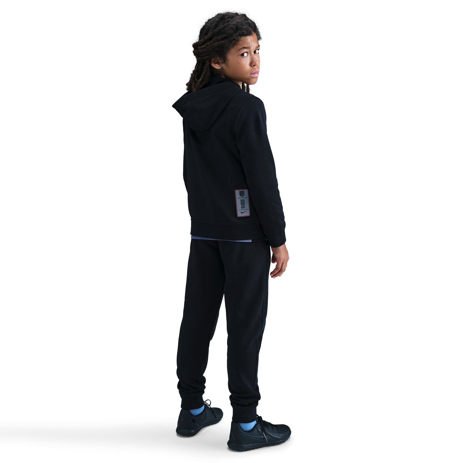 Sweatshirt de Criança Atlético de Madrid 2025-2026 Club Preto-2