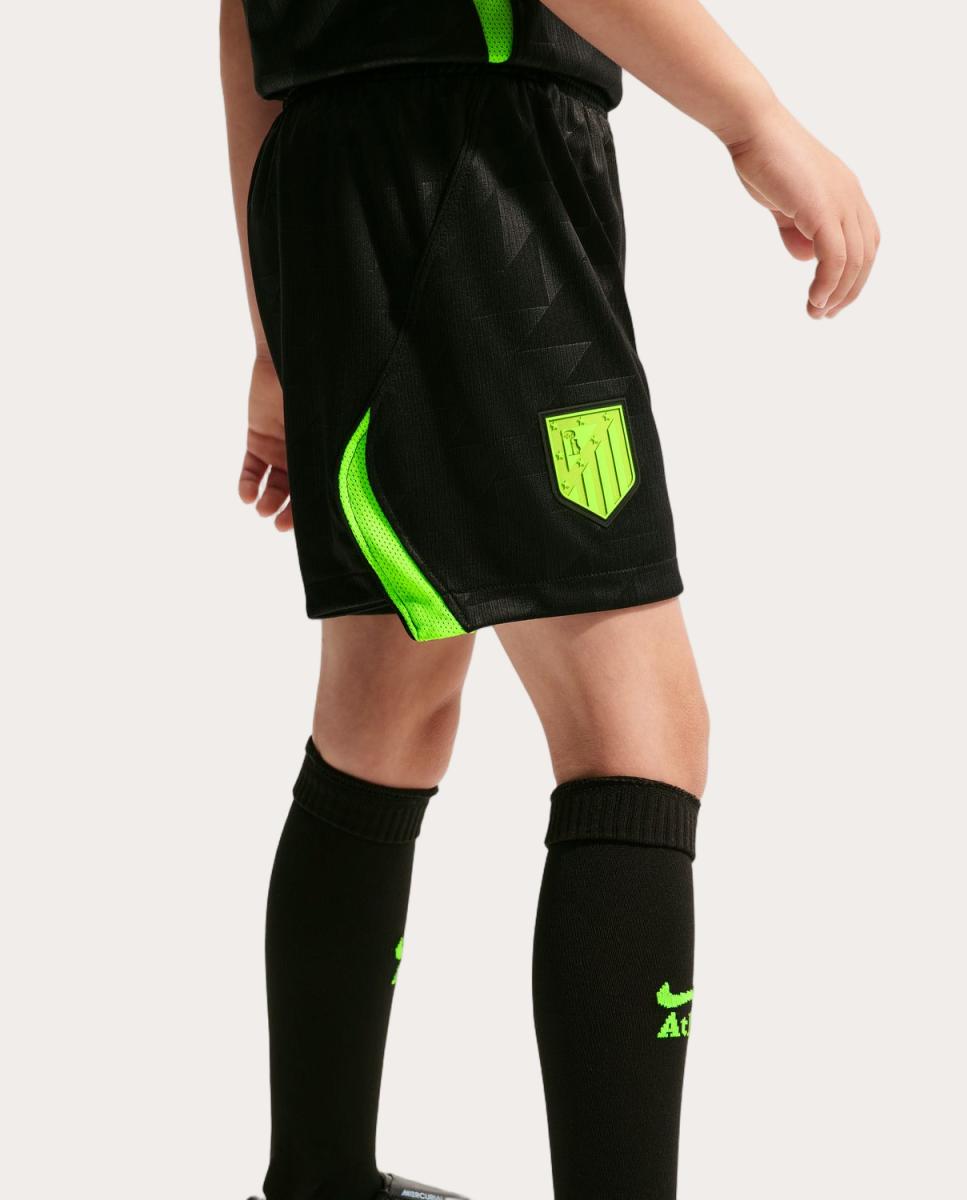 T-shirt de Criança 2.º Equipamento Atlético de Madrid 2026-2027 Stadium Preto-6
