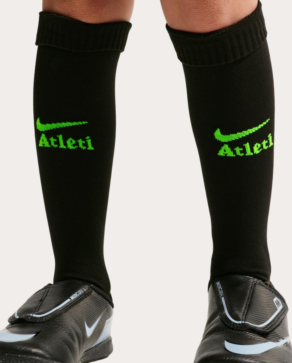 T-shirt de Criança 2.º Equipamento Atlético de Madrid 2026-2027 Stadium Preto-8