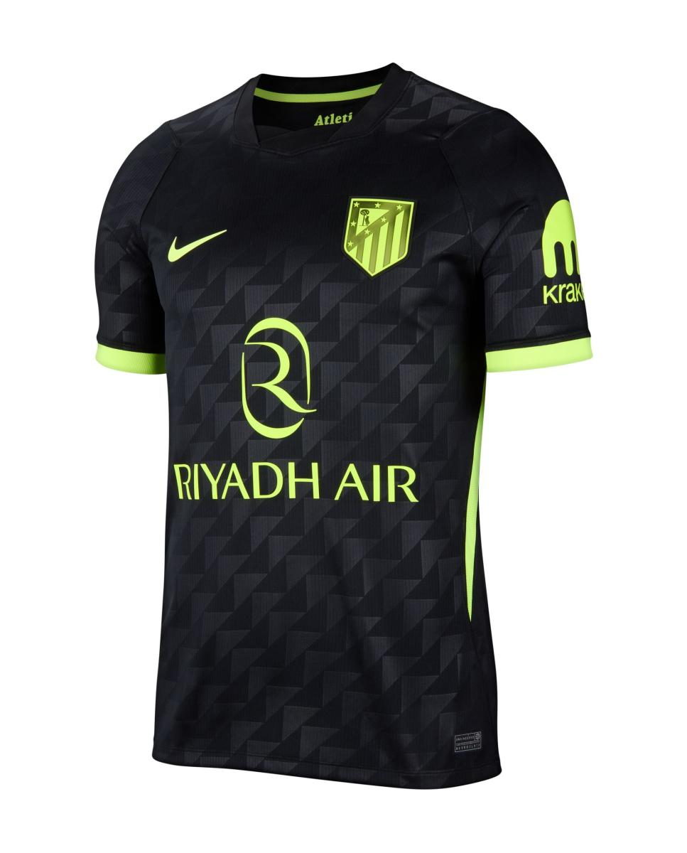 T-shirt de Homem 2.º Equipamento Atlético de Madrid 2026-2027 Stadium Preto-7
