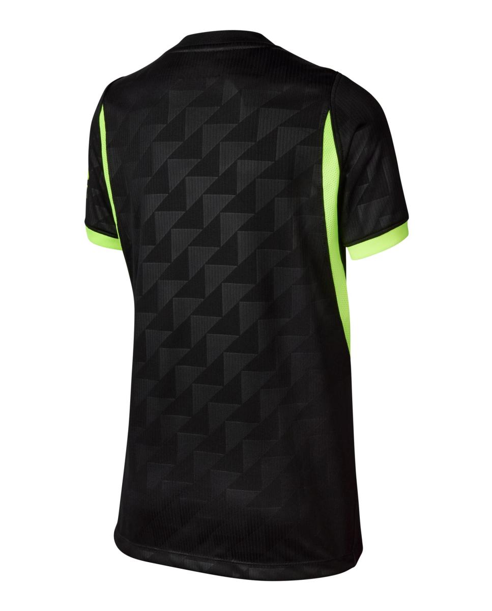 T-shirt de Criança 2.º Equipamento Atlético de Madrid 2026-2027 Stadium Preto-10