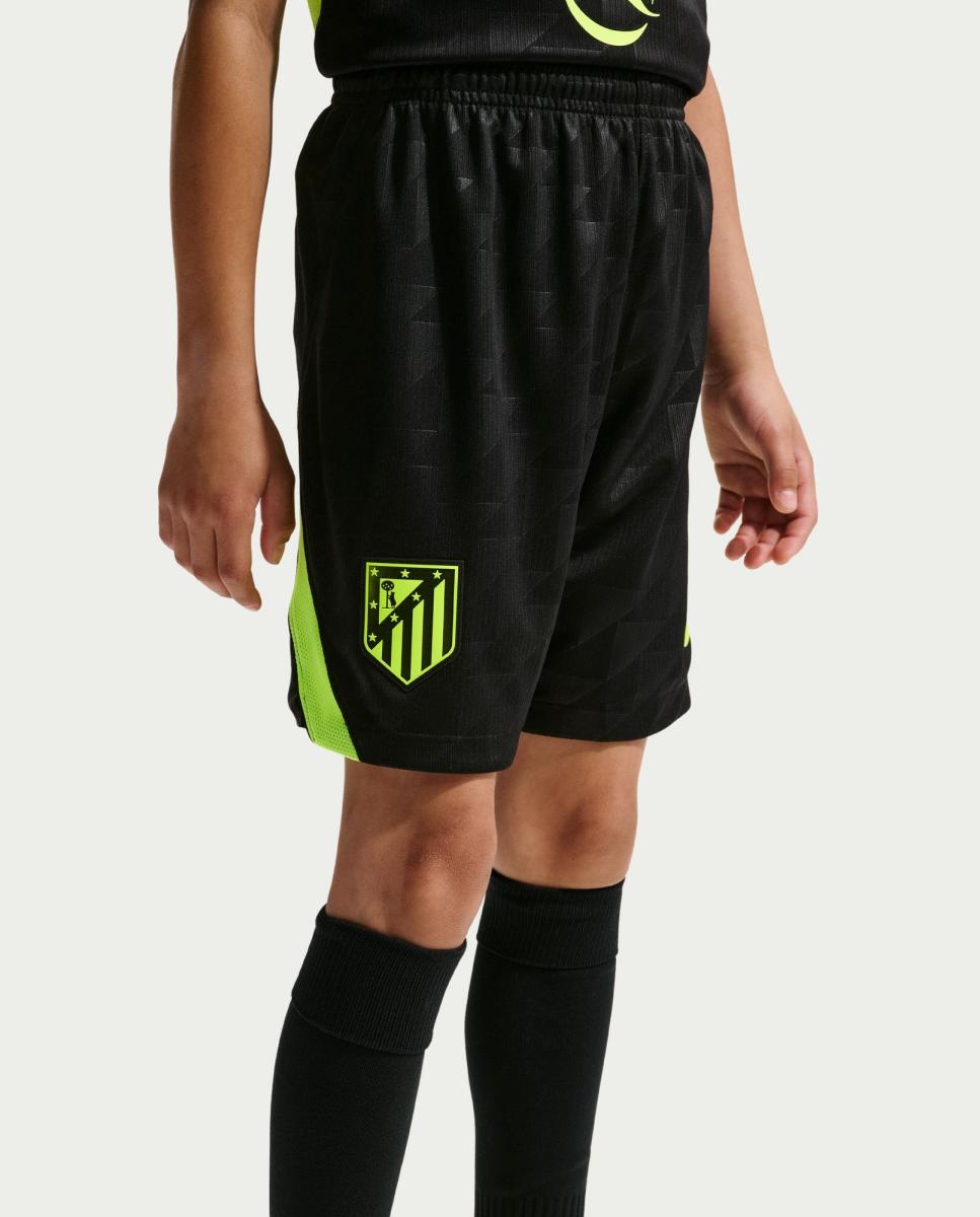 Calções de Criança 2.º Equipamento Atlético de Madrid 2026-2027 Stadium Preto-6