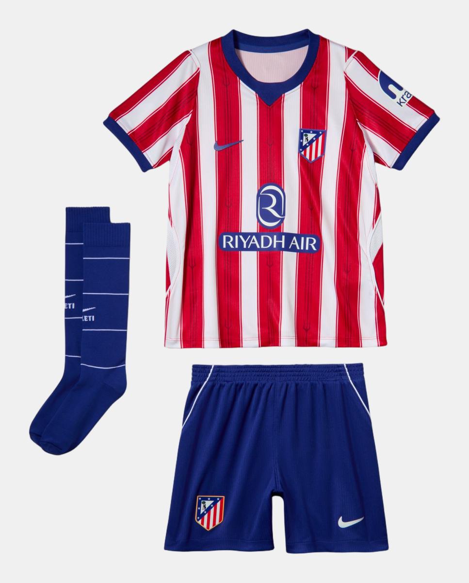 Imagem 0 de Conjunto de Criança 1.º Equipamento Atlético de Madrid 2026-2027