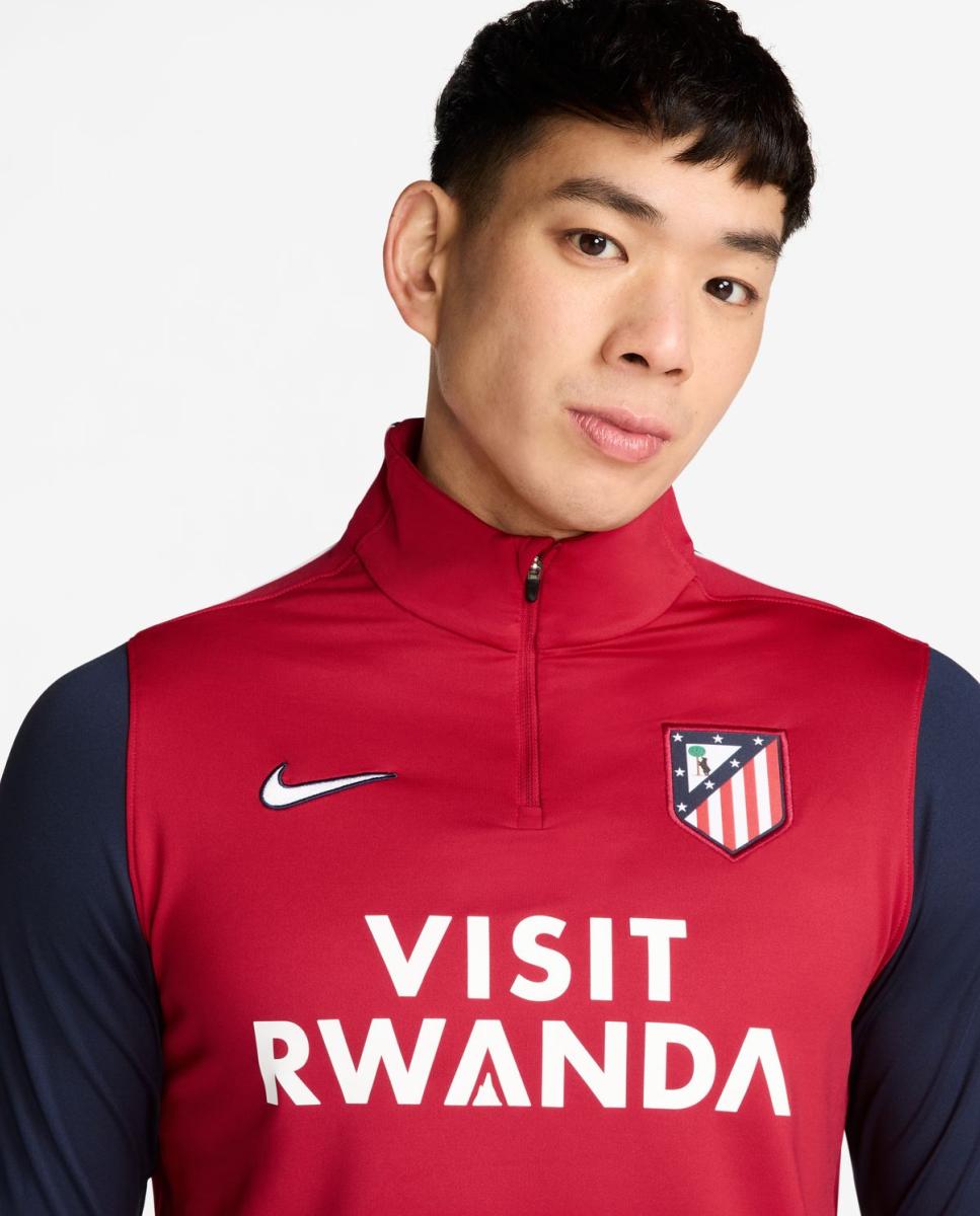 Sweatshirts de Homem Strike Atlético de Madrid 2026-2027 Vermelho-3