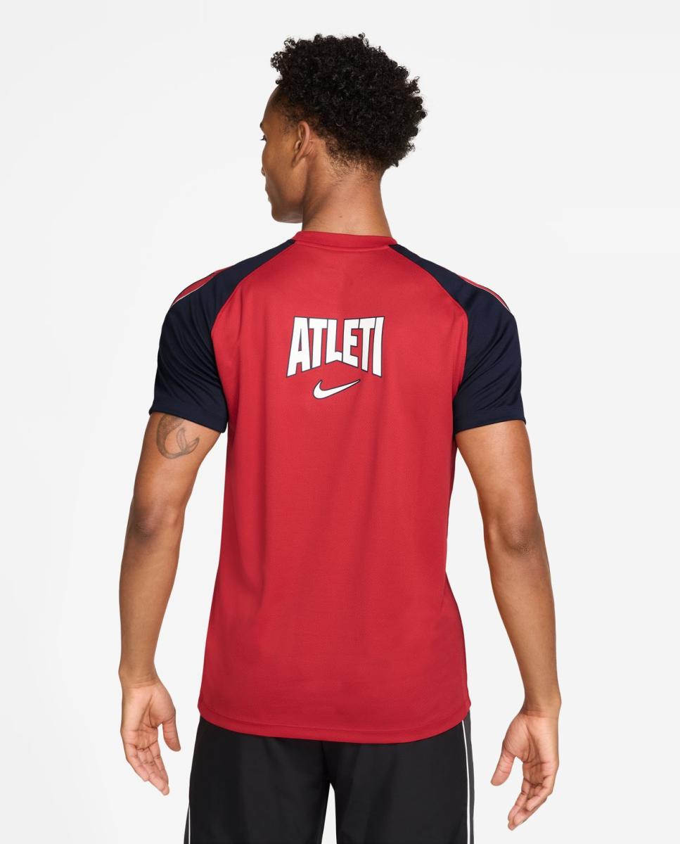 T-shirt de Homem Strike Atlético de Madrid 2026-2027 Vermelho-2