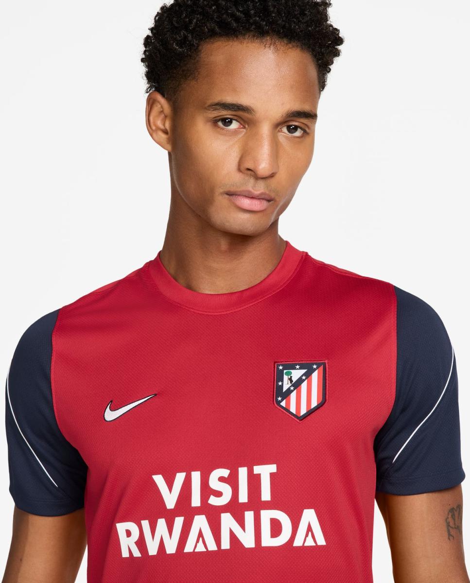 T-shirt de Homem Strike Atlético de Madrid 2026-2027 Vermelho-3