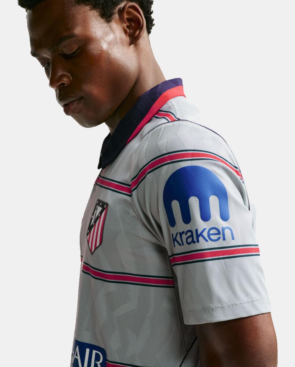 T-shirt de Homem 3.º Equipamento Atlético de Madrid 2026-2027 Match Cinzento-6