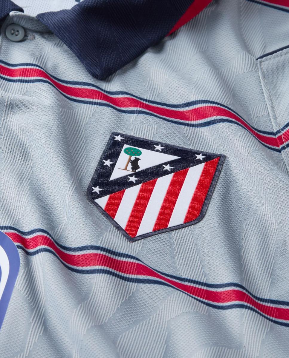 T-shirt de Homem 3.º Equipamento Atlético de Madrid 2026-2027 Match Cinzento-8