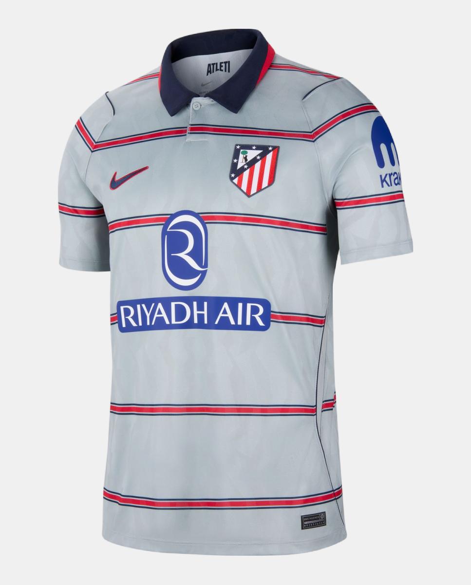 T-shirt 3.º Equipamento Atlético de Madrid 2026-2027 Stadium Cinzento-3