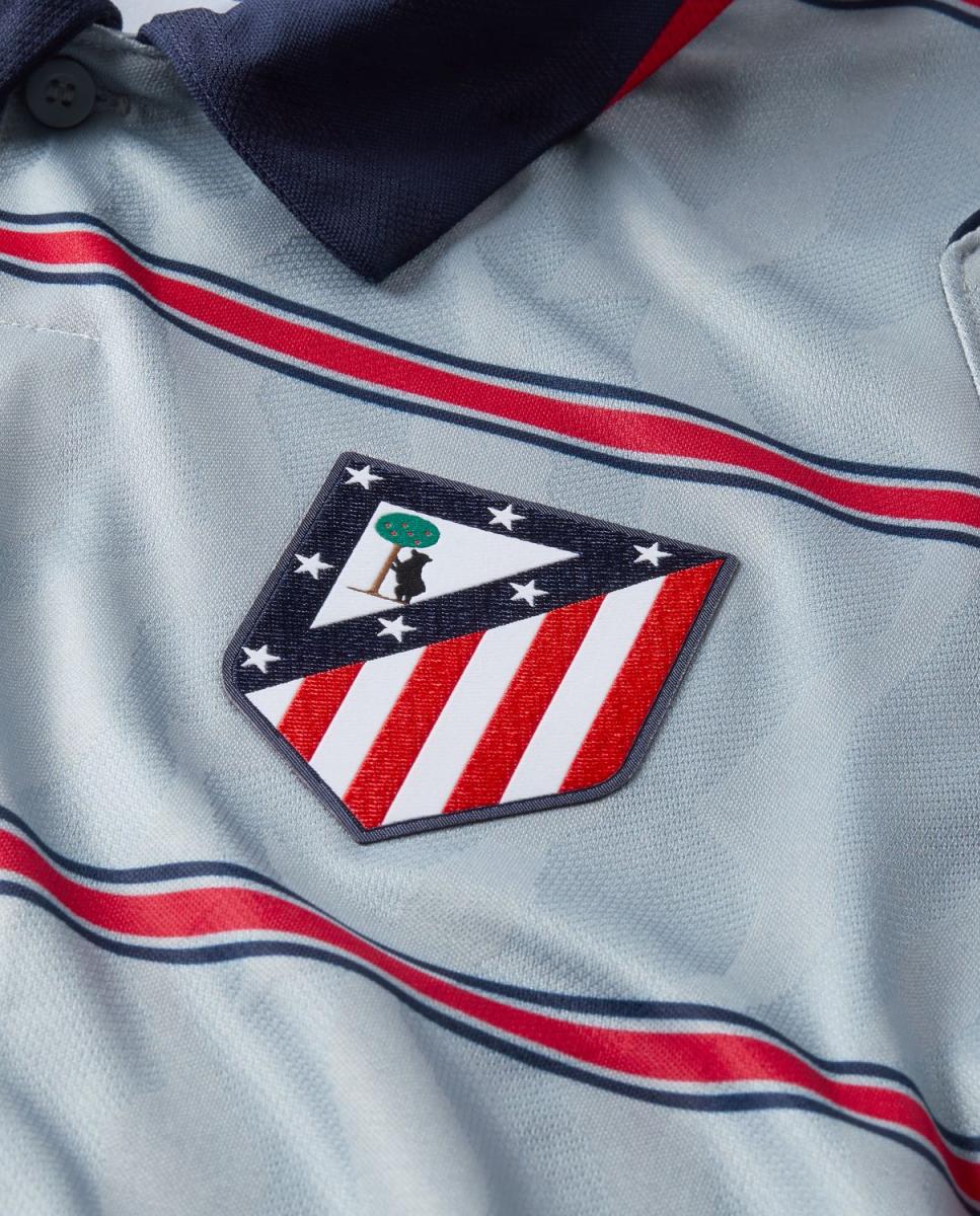 T-shirt 3.º Equipamento Atlético de Madrid 2026-2027 Stadium Cinzento-8