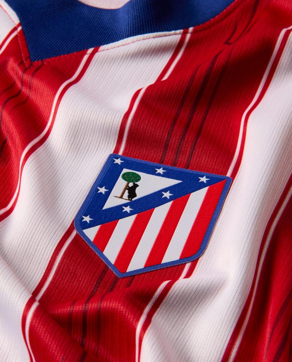 T-shirt de Mulher 1.º Equipamento Atlético de Madrid 2026-2027 Vermelho / Branco-3