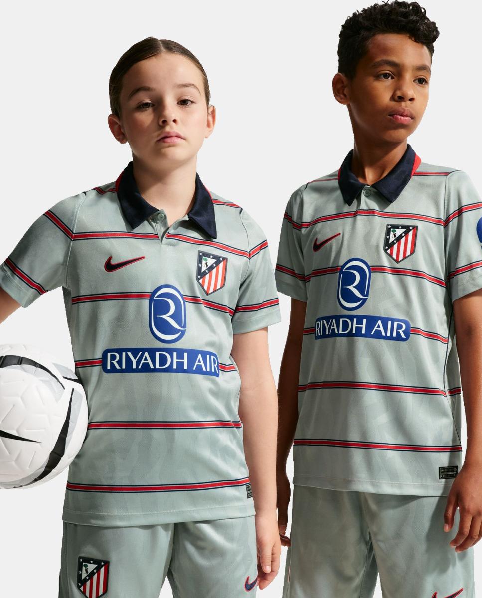 Imagem 0 de T-shirt de Criança 3.º Equipamento Atlético de Madrid 2026-2027 Stadium