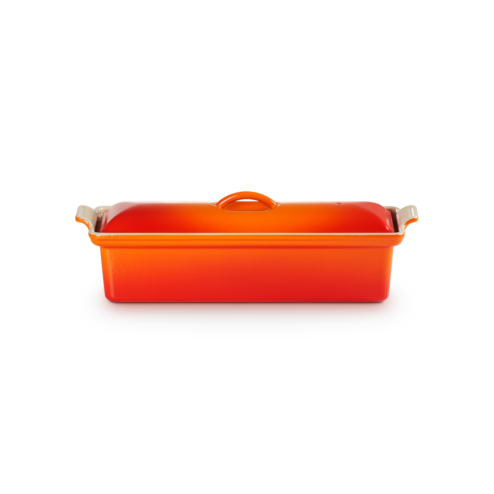 Terrina rectangular de cerámica de gres Le Creuset - Volcánico 32 cm Volcánico-1