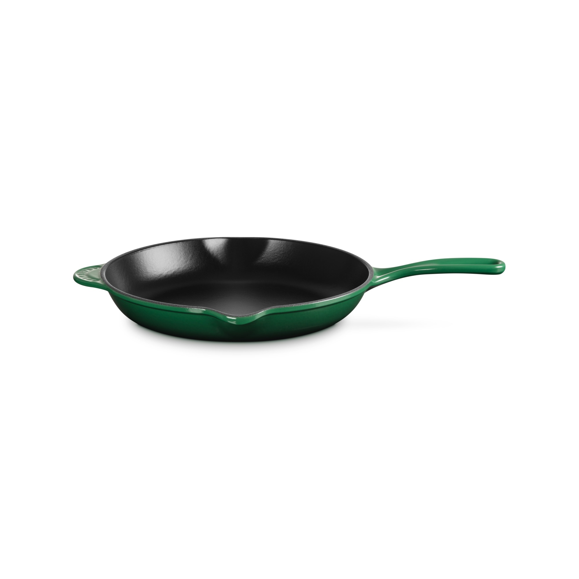 Imagen 1 de Sartén Skillet redonda de hierro fundido Le Creuset - Verde oscuro Sartén de 26 cm Verde oscuro