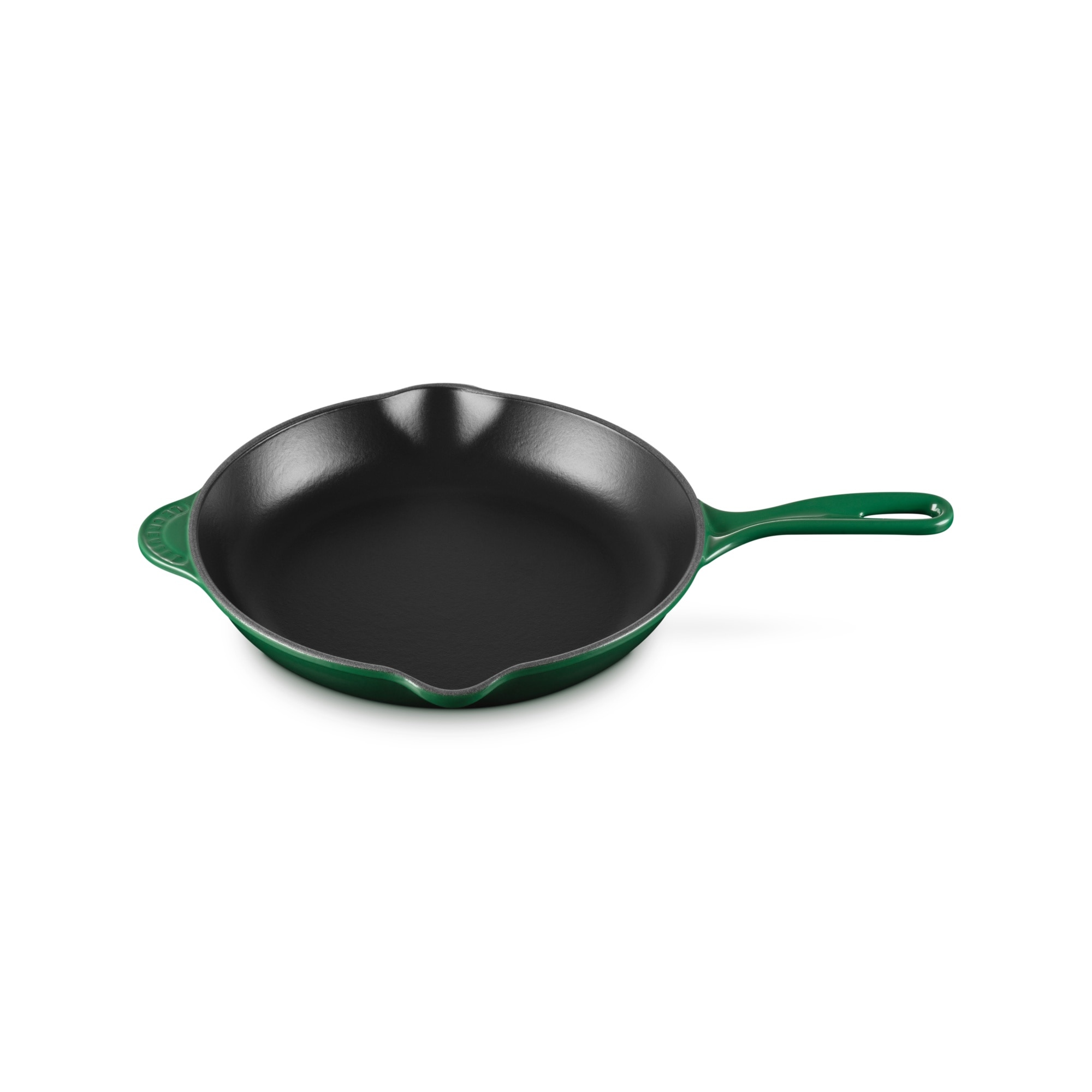 Imagen 2 de Sartén Skillet redonda de hierro fundido Le Creuset - Verde oscuro Sartén de 26 cm Verde oscuro