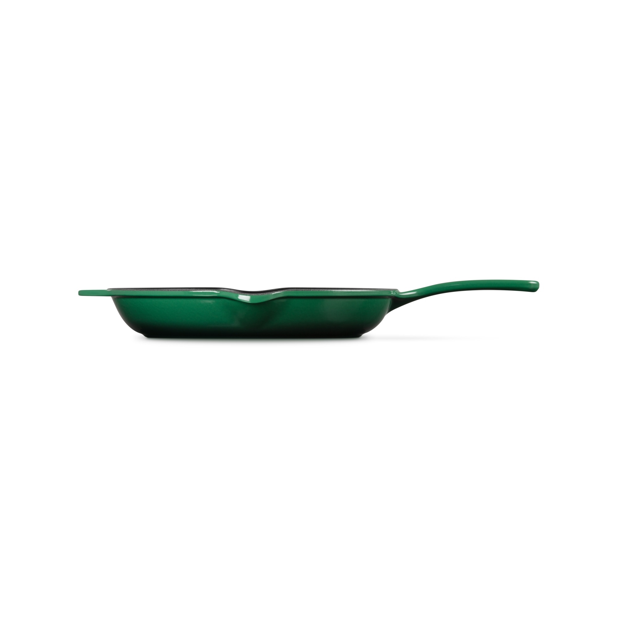 Imagen 3 de Sartén Skillet redonda de hierro fundido Le Creuset - Verde oscuro Sartén de 26 cm Verde oscuro
