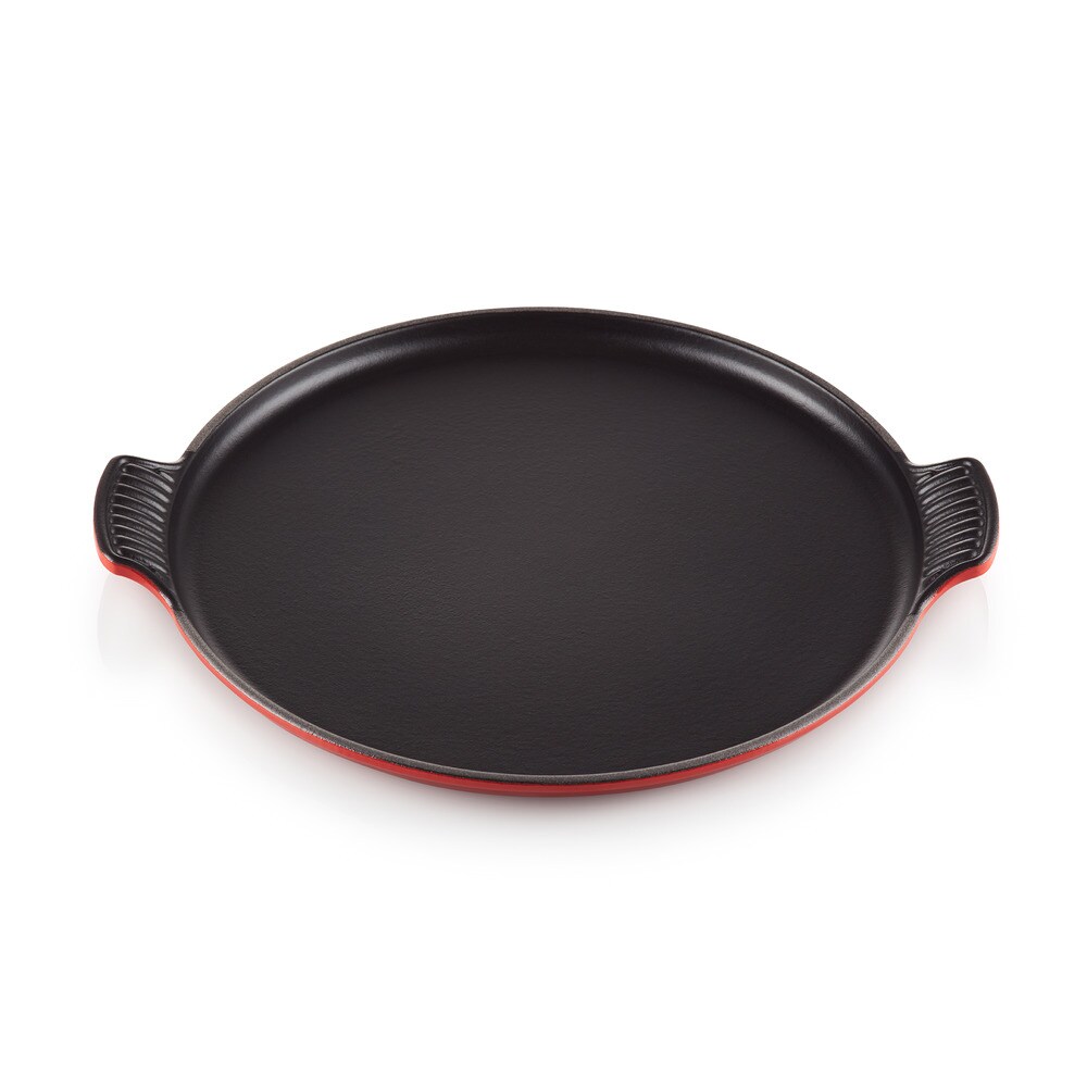 Imagen 0 de Parrilla bistró redonda lisa de hierro fundido Le Creuset Cereza