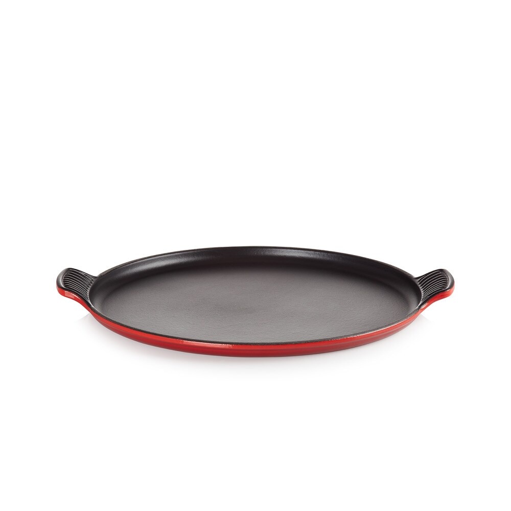 Imagen 2 de Parrilla bistró redonda lisa de hierro fundido Le Creuset - Cereza Cereza