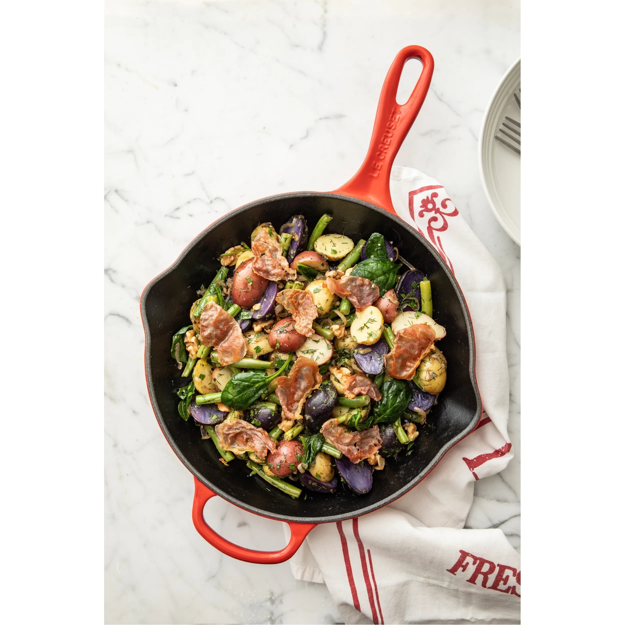Imagen 6 de Sartén Skillet redonda de hierro fundido Le Creuset - Cereza Sartén de 16 cm Cereza