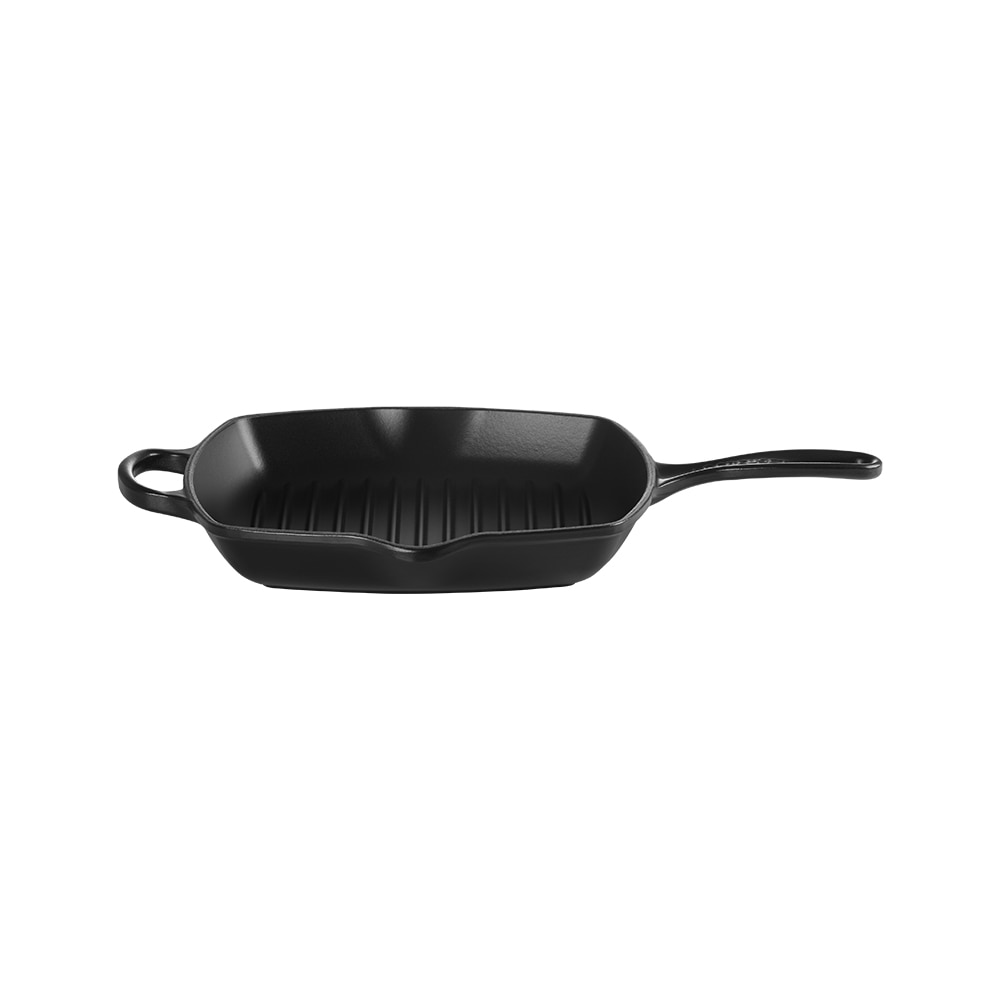 Imagen 2 de Sartén Skillet cuadrada de hierro fundido Le Creuset - Negro mate Sartén de 26 cm Negro mate