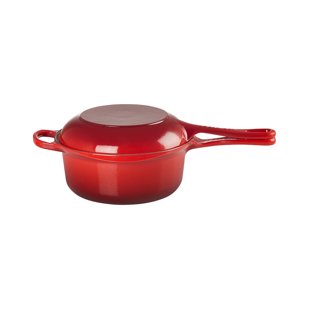 Cacerola multifunción de hierro fundido Le Creuset - Cereza Cacerola de 22 cm Cereza-1