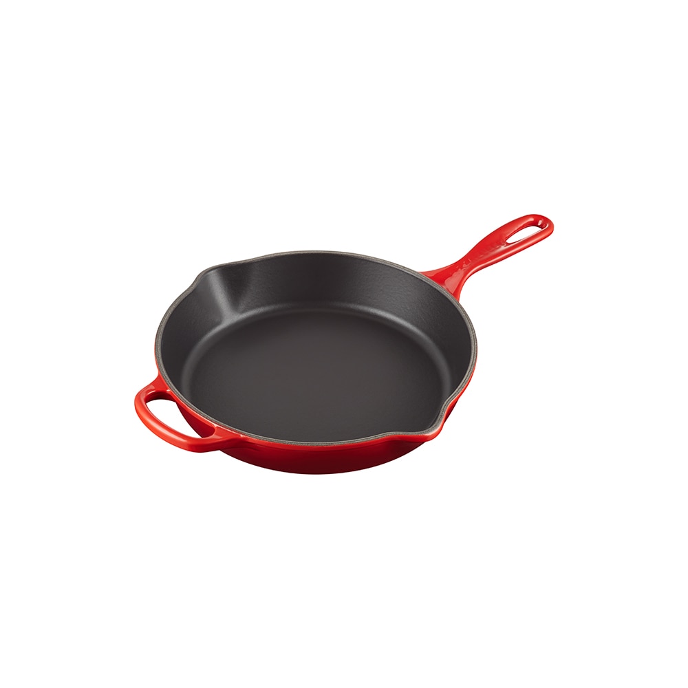 Sartén Skillet alta de hierro fundido Le Creuset - Cereza Sartén de 26 cm Cereza-1