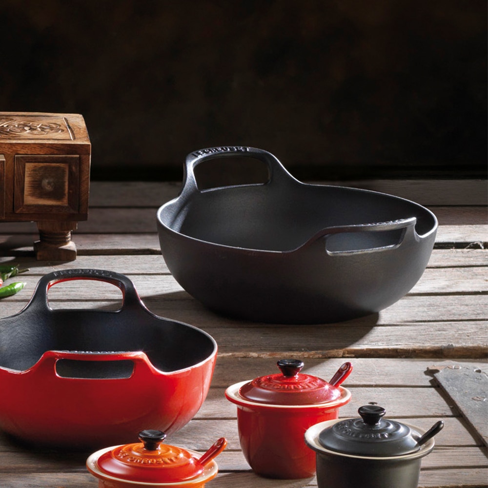 Cacerola Balti Dish de hierro fundido Le Creuset - Negro mate Cacerola de 24 cm Negro mate-3