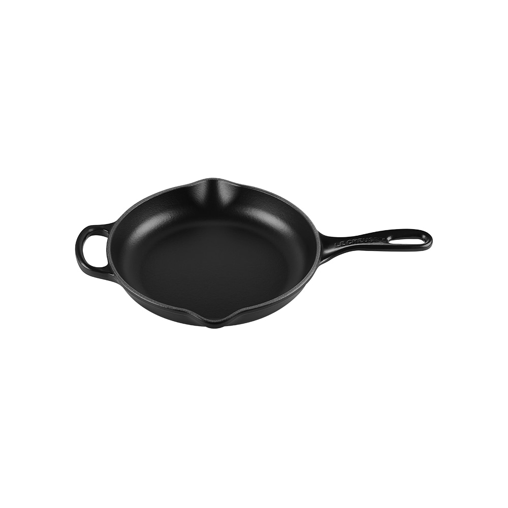 Imagen 1 de Sartén Skillet redonda de hierro fundido Le Creuset - Negro mate Sartén de 23 cm Negro mate