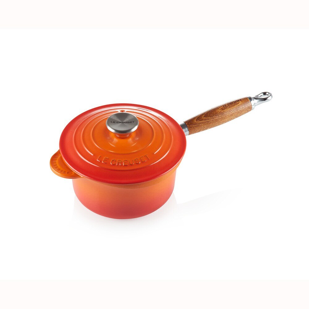 Cazo de Hierro Fundido con mango de madera Le Creuset - Volcánico Volcánico-2