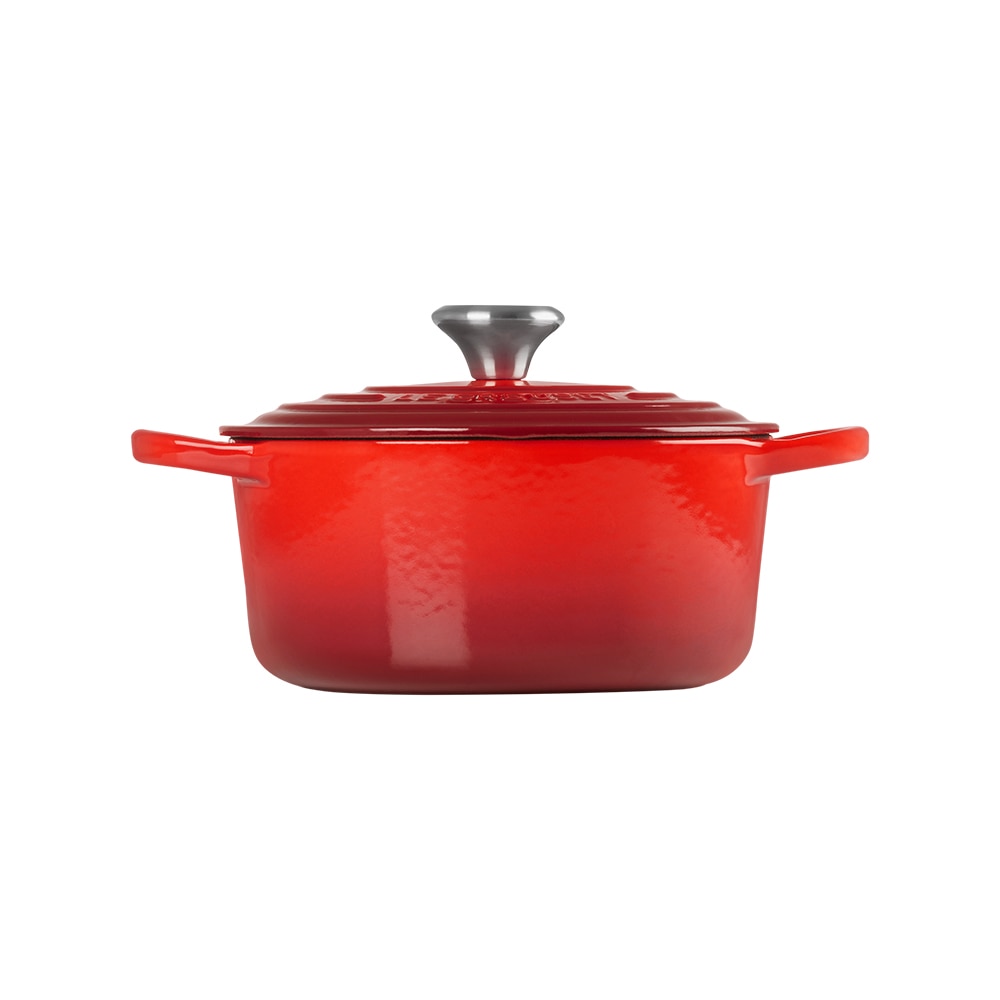 Cocotte redonda de hierro fundido Le Creuset Cereza 20 cm · El