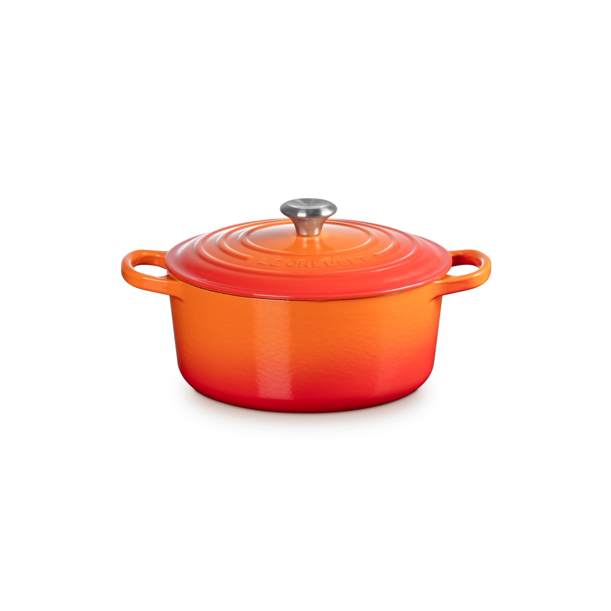 Le Creuset - Cocotte redonda de hierro fundido Le Creuset.