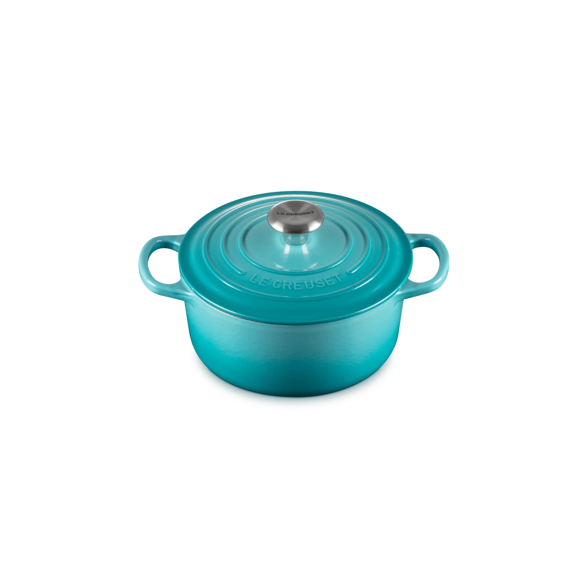 Cocotte redonda de hierro fundido Le Creuset - Caribe 18  cm Caribe-2