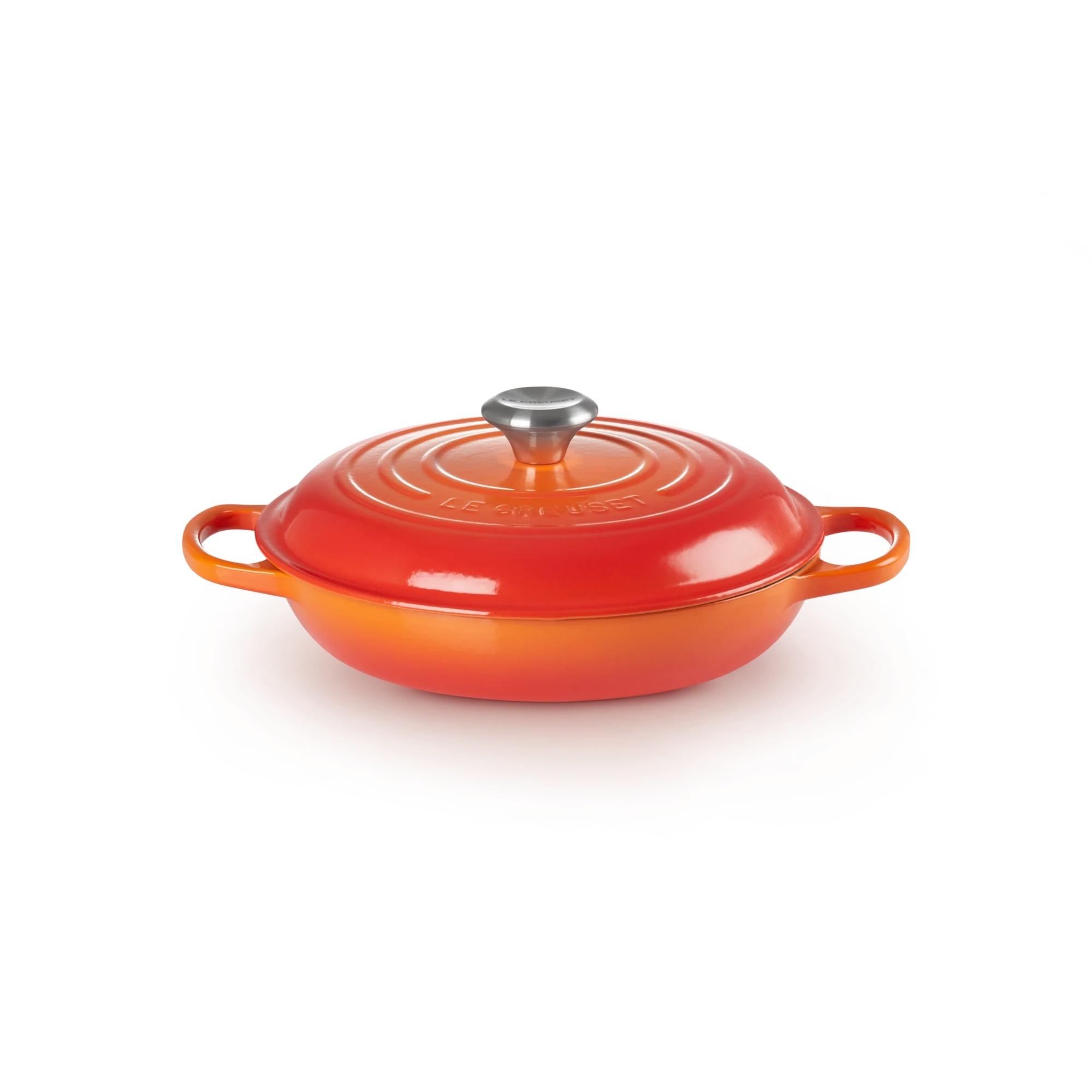Cacerola baja de hierro fundido Le Creuset - Volcánico Cacerola de 26 cm Volcánico-1