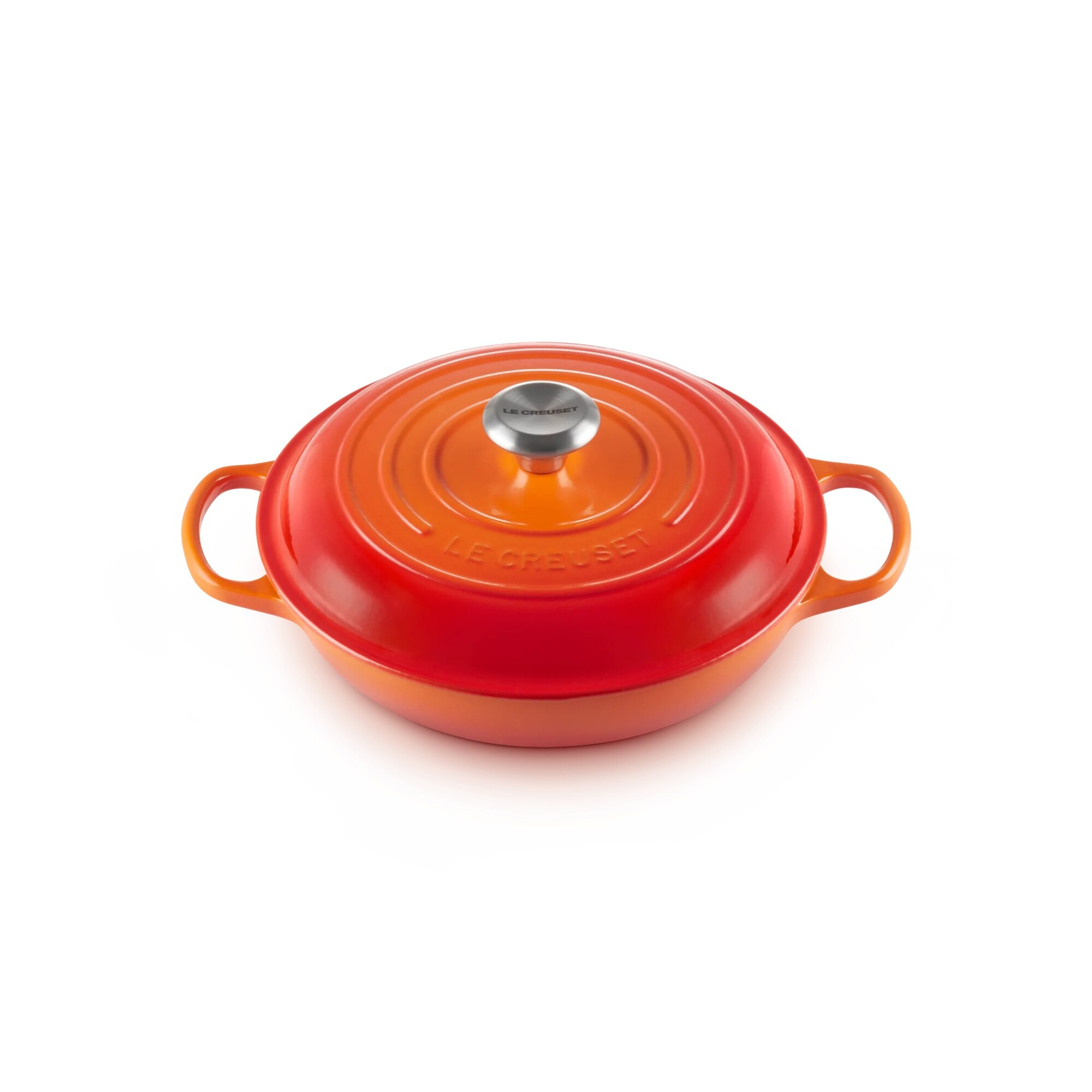 Cacerola baja de hierro fundido Le Creuset - Volcánico Cacerola de 26 cm Volcánico-3