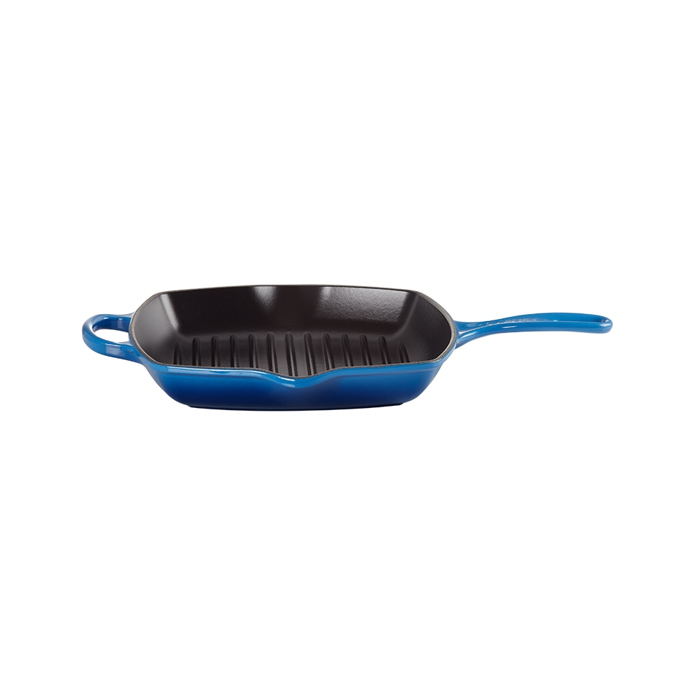 Imagen 1 de Sartén Skillet cuadrada de hierro fundido Le Creuset - Azulón Sartén de 26 cm Azulón