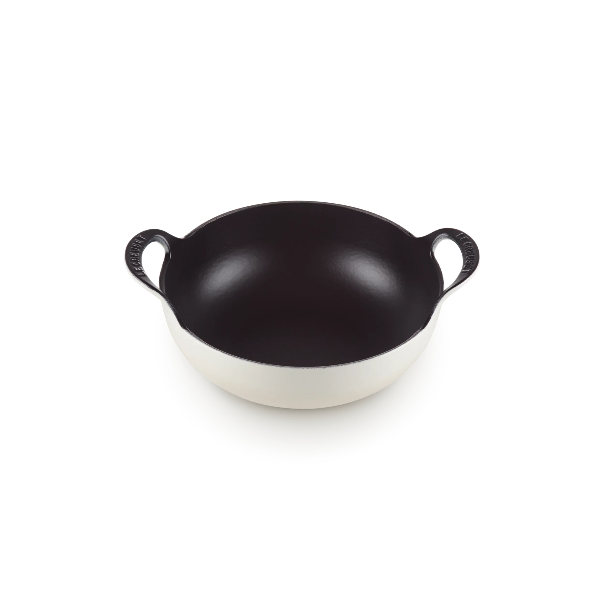 Cacerola Balti Dish de hierro fundido Le Creuset - Merengue Cacerola de 24 cm Merengue-3