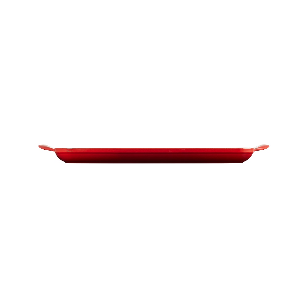 Parrilla rectangular lisa de hierro fundido Le Creuset - Cereza Cereza-2
