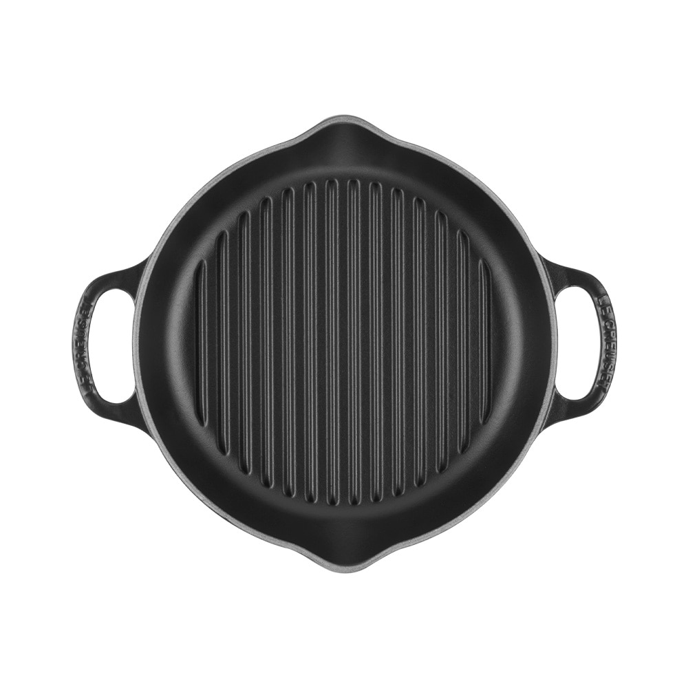 Parrilla redonda alta de hierro fundido Le Creuset - Negro Negro-3