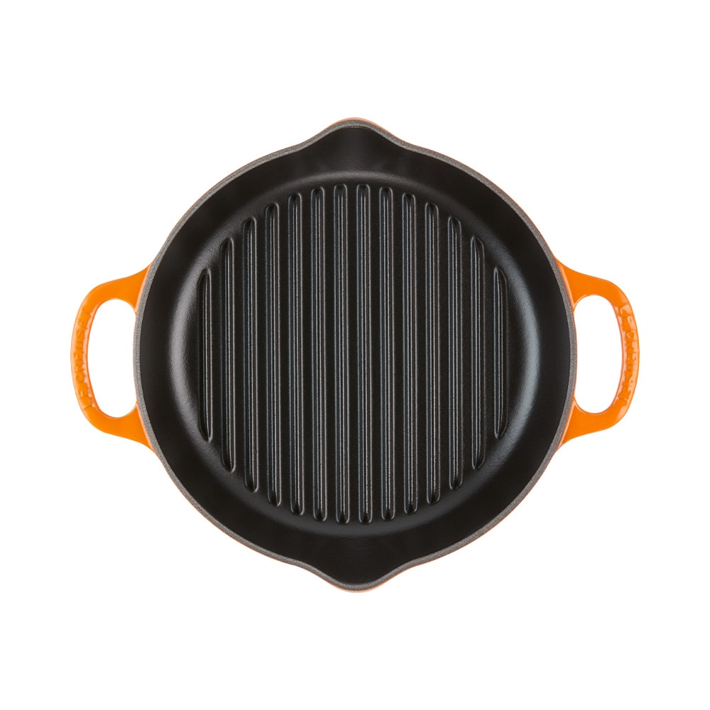 Parrilla redonda alta de hierro fundido Le Creuset - Volcánico Volcánico-3