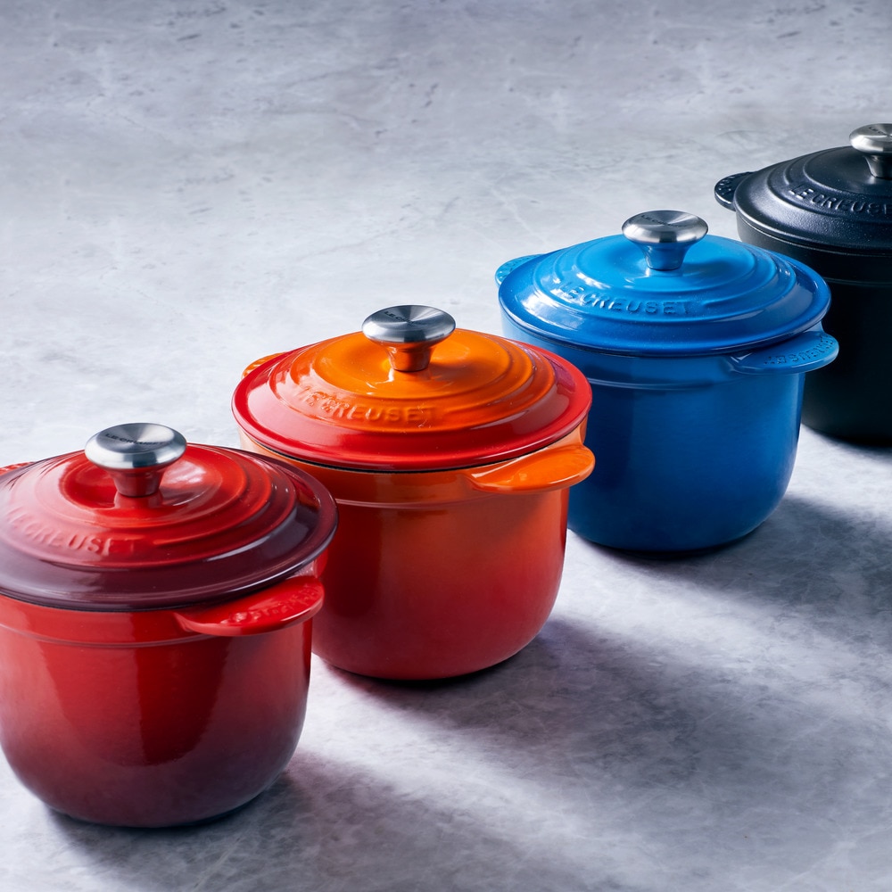 Cocotte Every de Hierro Colado esmaltado de 18 cm de Le Creuset - Naranja Naranja-4
