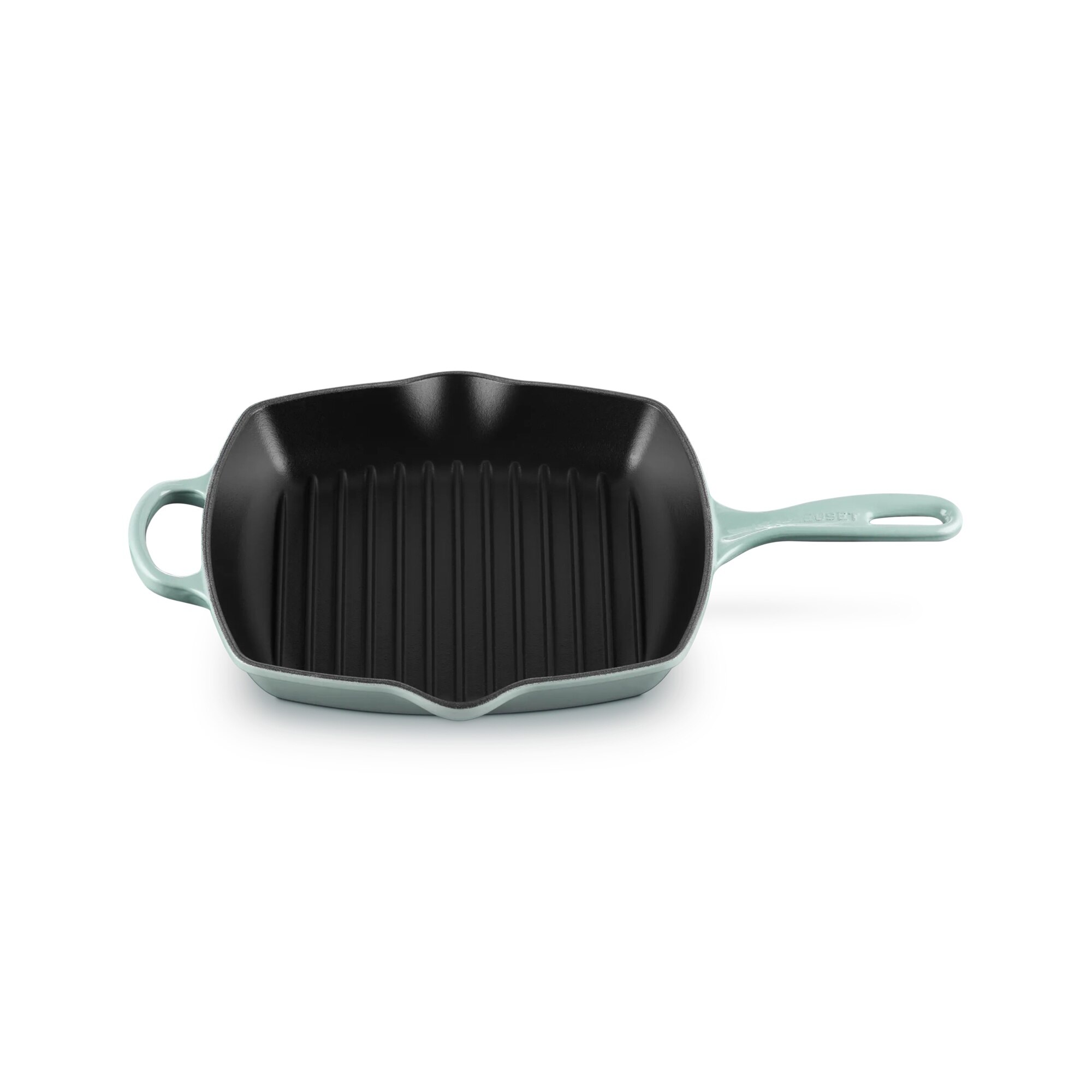 Imagen 2 de Sartén Skillet cuadrada de hierro fundido Le Creuset - Verde claro Sartén de 26 cm Verde claro