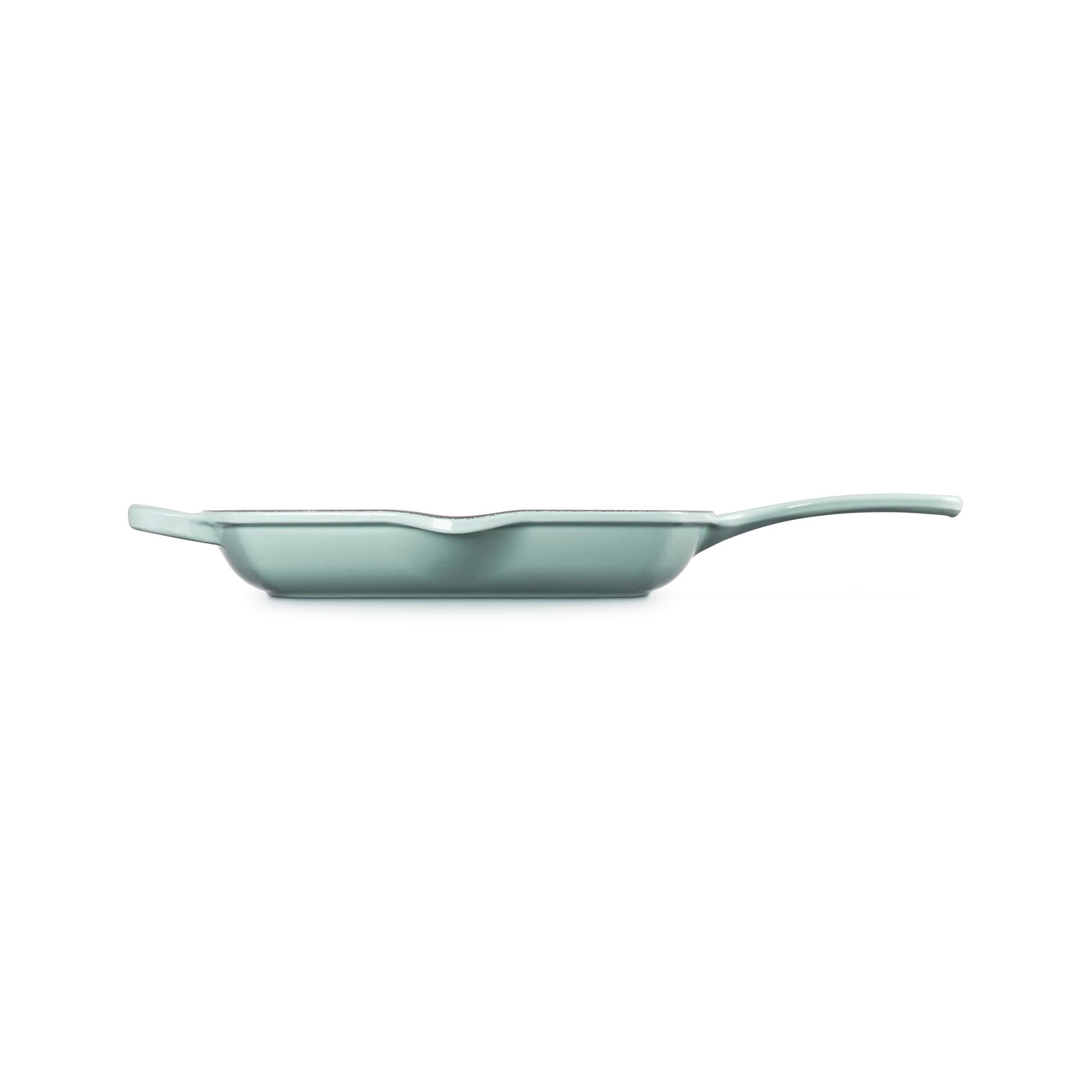 Imagen 3 de Sartén Skillet cuadrada de hierro fundido Le Creuset - Verde claro Sartén de 26 cm Verde claro