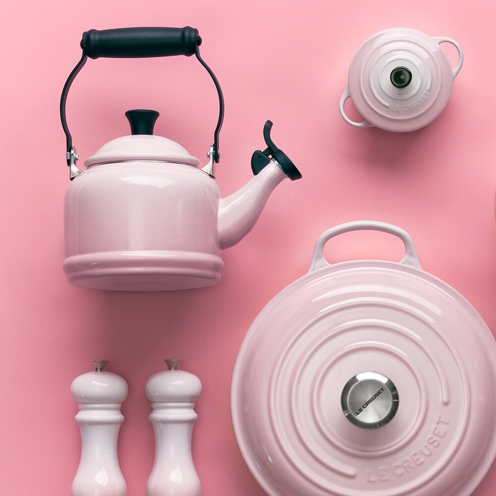 Marmita de hierro fundido Le Creuset - Rosa Cacerola de 24 cm Rosa-3
