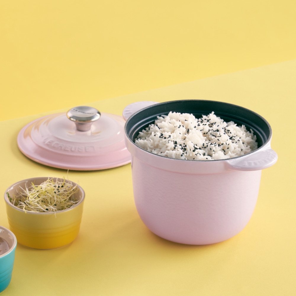Cocotte Every de Hierro Colado esmaltado de 18 cm de Le Creuset - Rosa Rosa-4