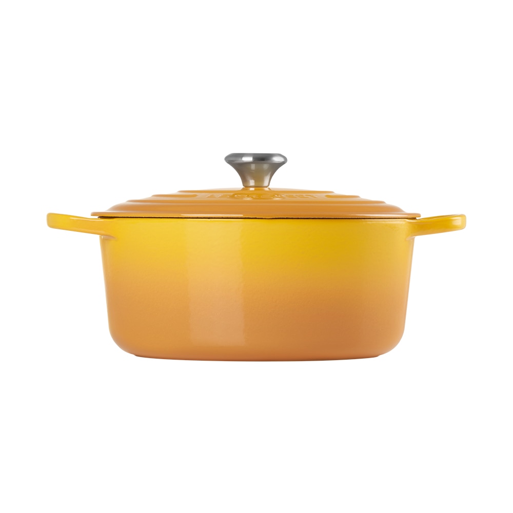 Cocotte redonda de hierro fundido Le Creuset - Mostaza 20 cm Mostaza-2