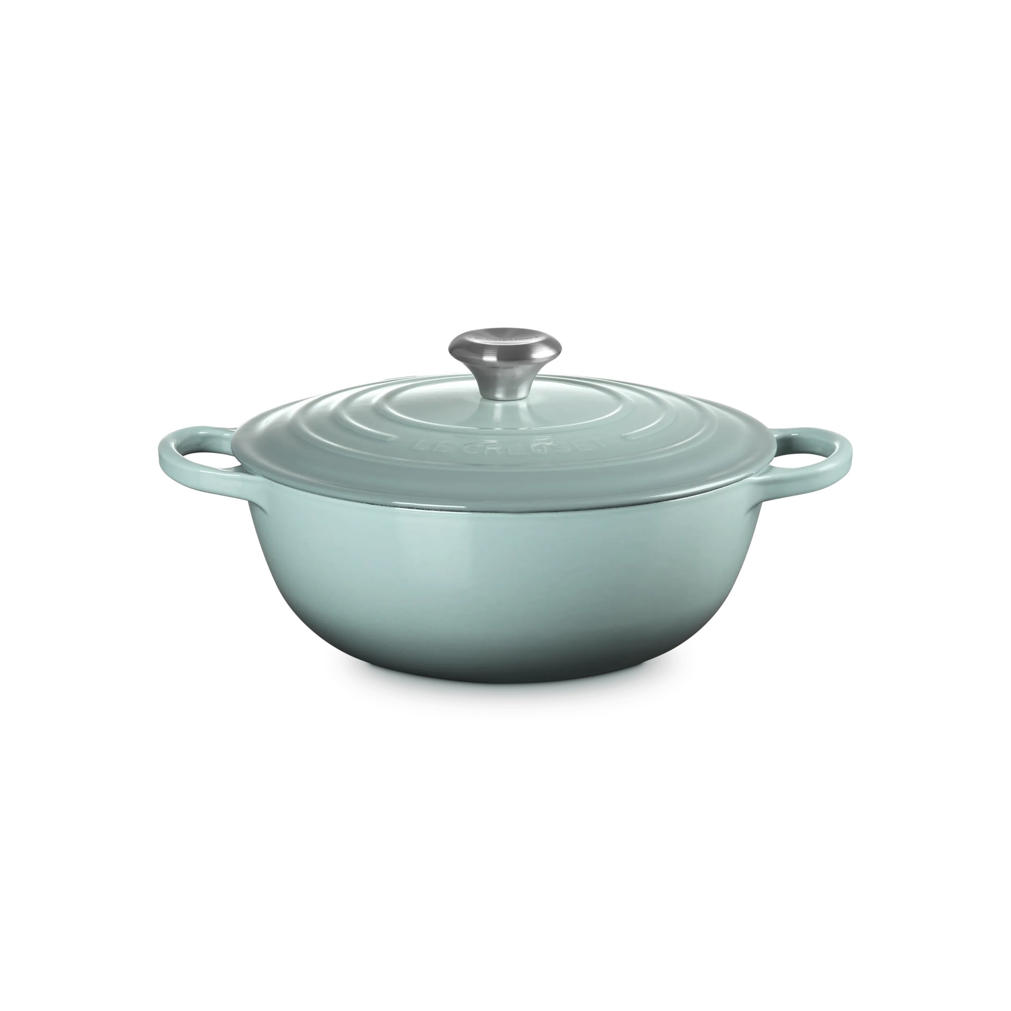 Marmita de hierro fundido Le Creuset - Verde claro Cacerola de 26 cm Verde claro-1
