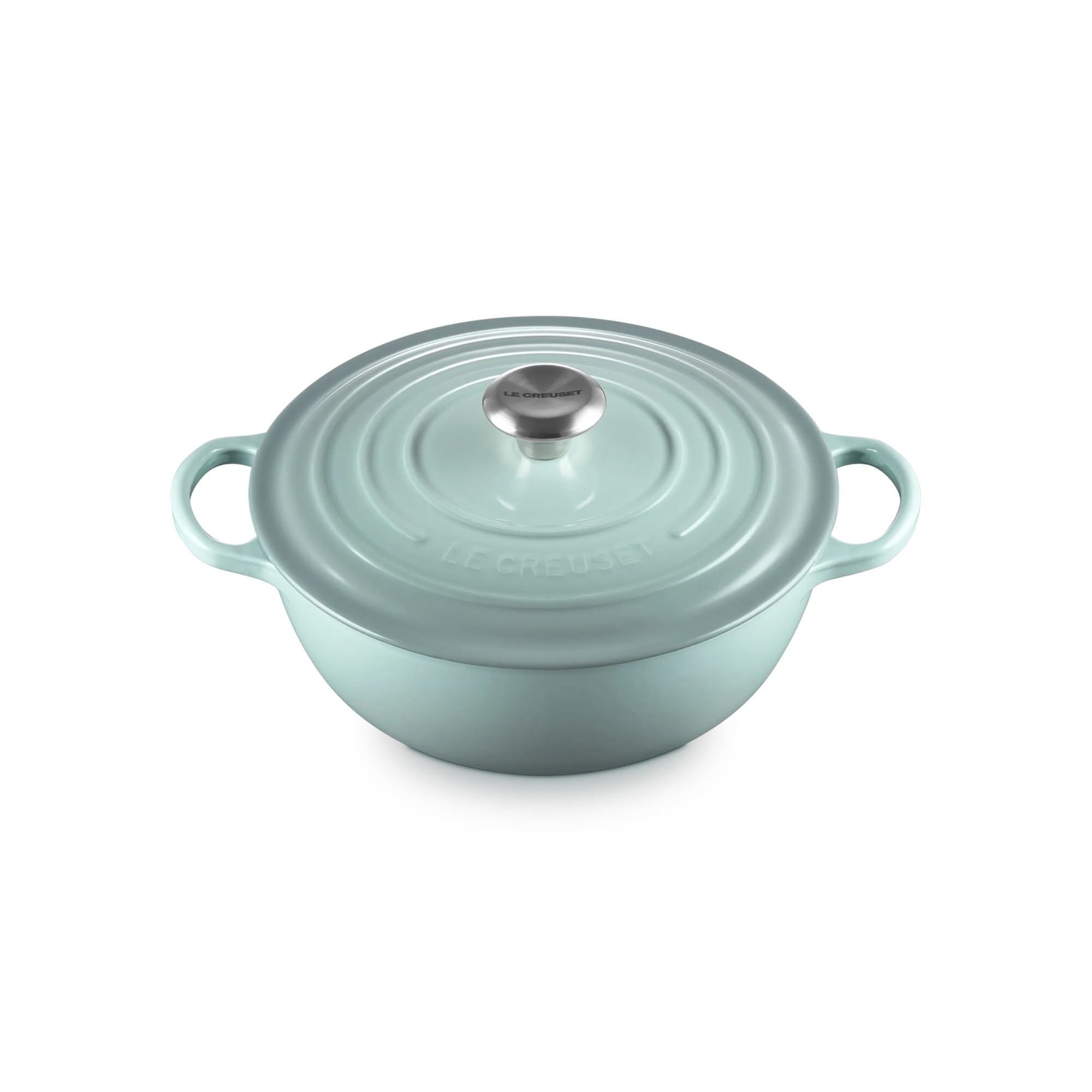 Marmita de hierro fundido Le Creuset - Verde claro Cacerola de 26 cm Verde claro-3