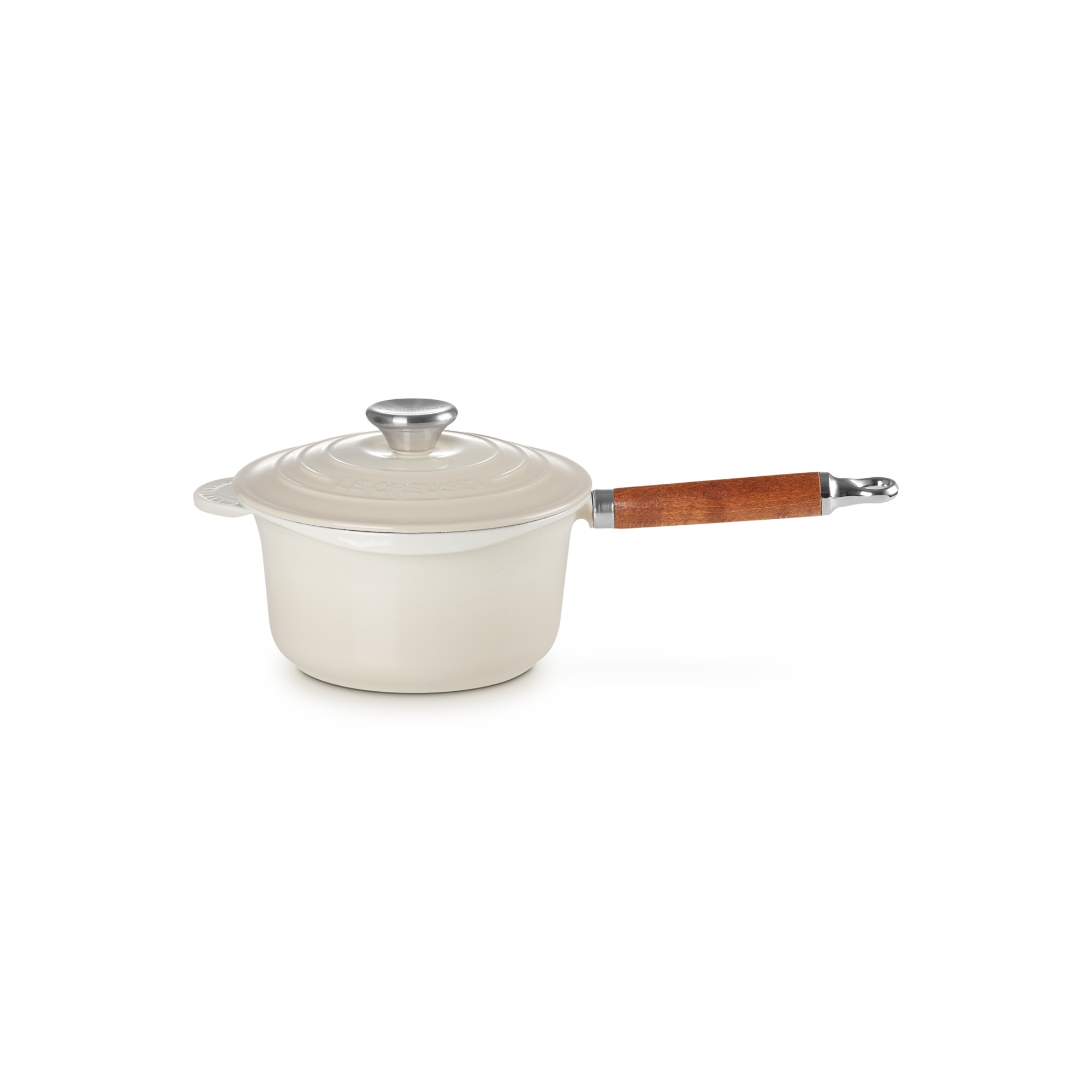 Cazo de Hierro Fundido con mango de madera Le Creuset - Merengue Merengue-1