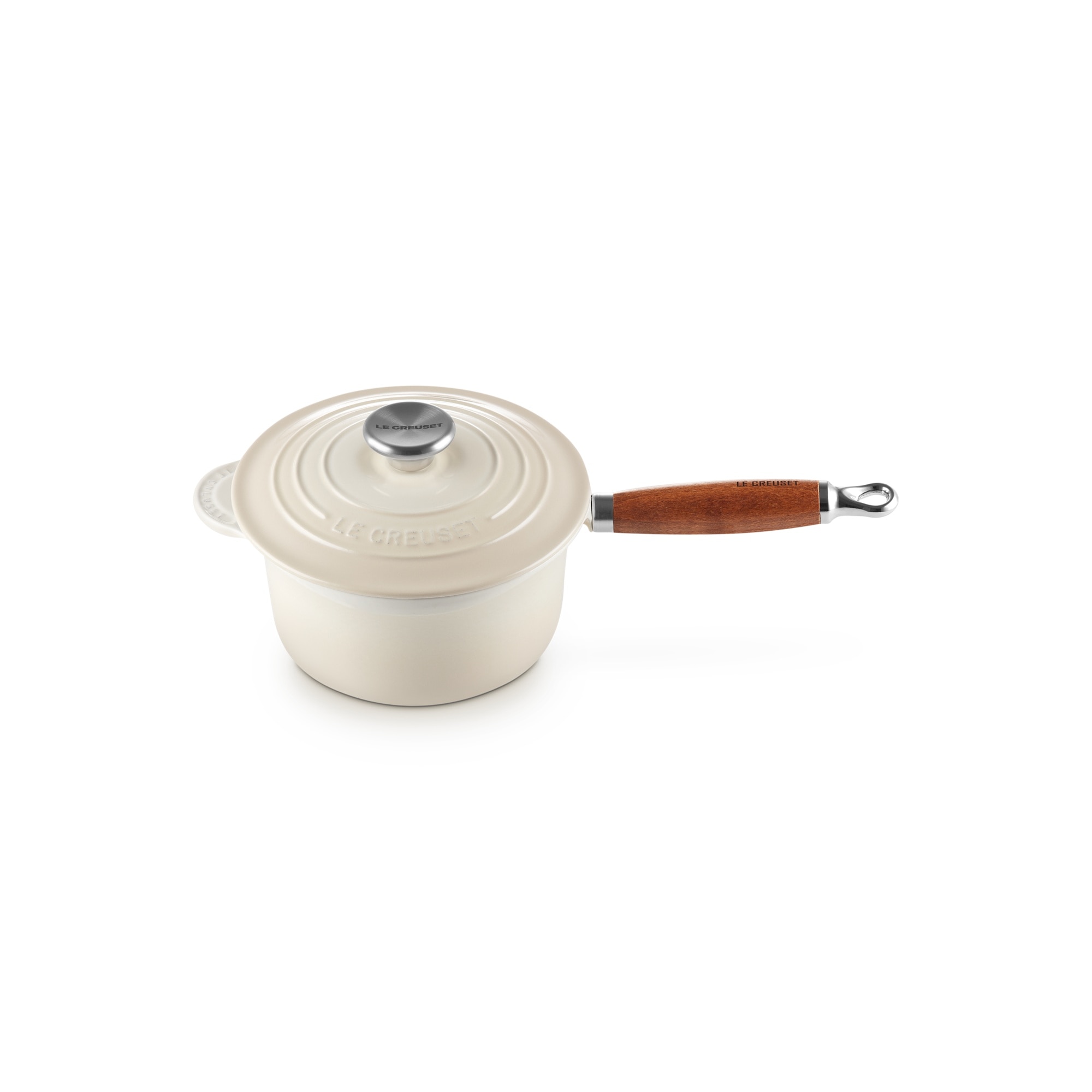 Cazo de Hierro Fundido con mango de madera Le Creuset - Merengue Merengue-2